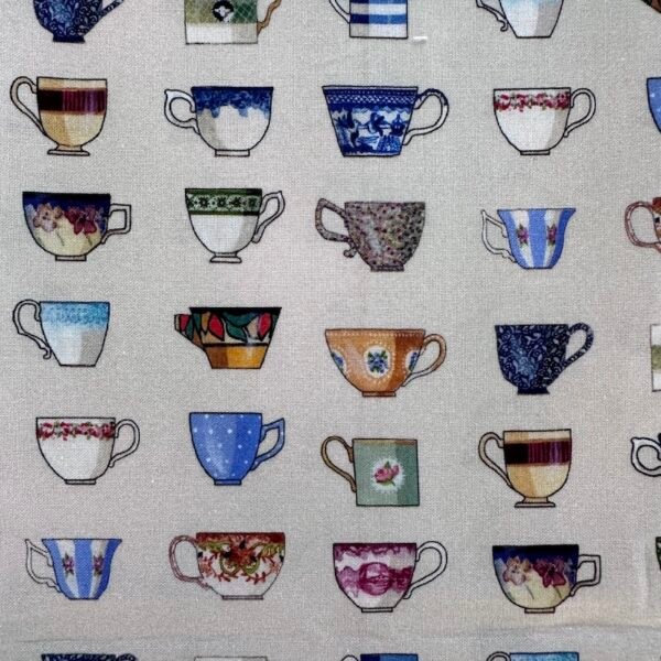 Anywhere is Paradise Tea Cups by Devonstone