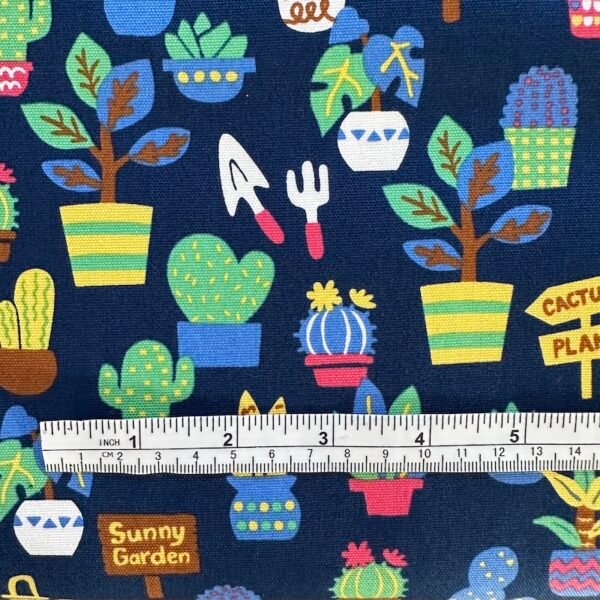 Sunny Garden Cactus by Cosmo Textiles - Image 2