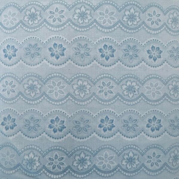 Blue and White Floral by Goodtaste Fabric