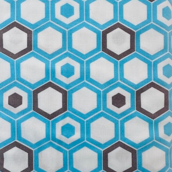 The Design Studio Collection 2140503 Honeycomb Blue by Camelot